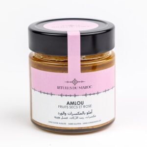 Amlou aux fruits secs et rose pur et naturel – Rituels du Maroc