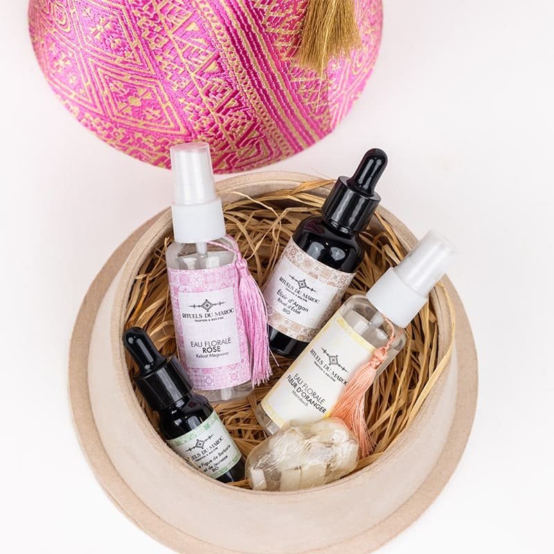 Coffret Rituel Éclat 2 Coffret Rituel Éclat Rituels du Maroc – soins naturels pour luminosité de la peau et cheveux