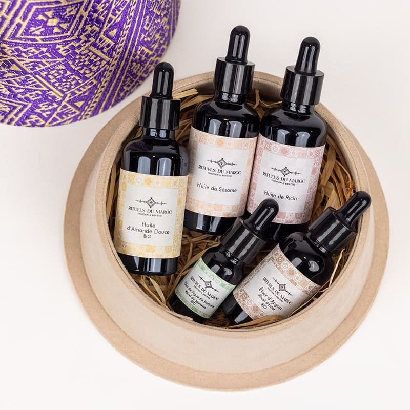 Coffret Rituel Nourrissant 2 Coffret Rituel Nourrissant Rituels du Maroc – soins naturels pour cheveux et peau