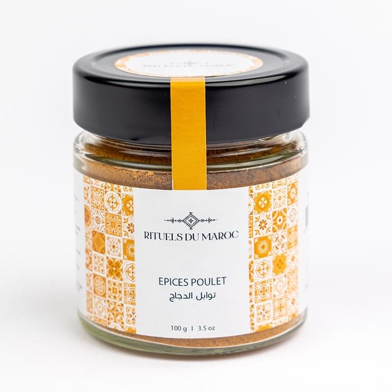 Épices Poulet 1 Épices pour poulet naturelles du Maroc – Rituels du Maroc