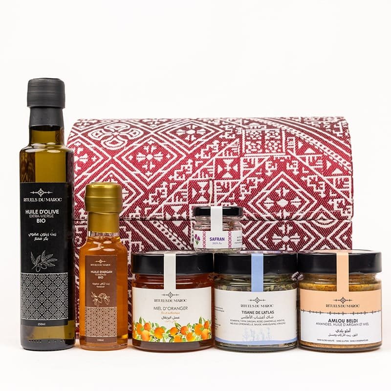 Coffret Essence du Terroir 1 Coffret Essence du Terroir Rituels du Maroc – produits du terroir marocain