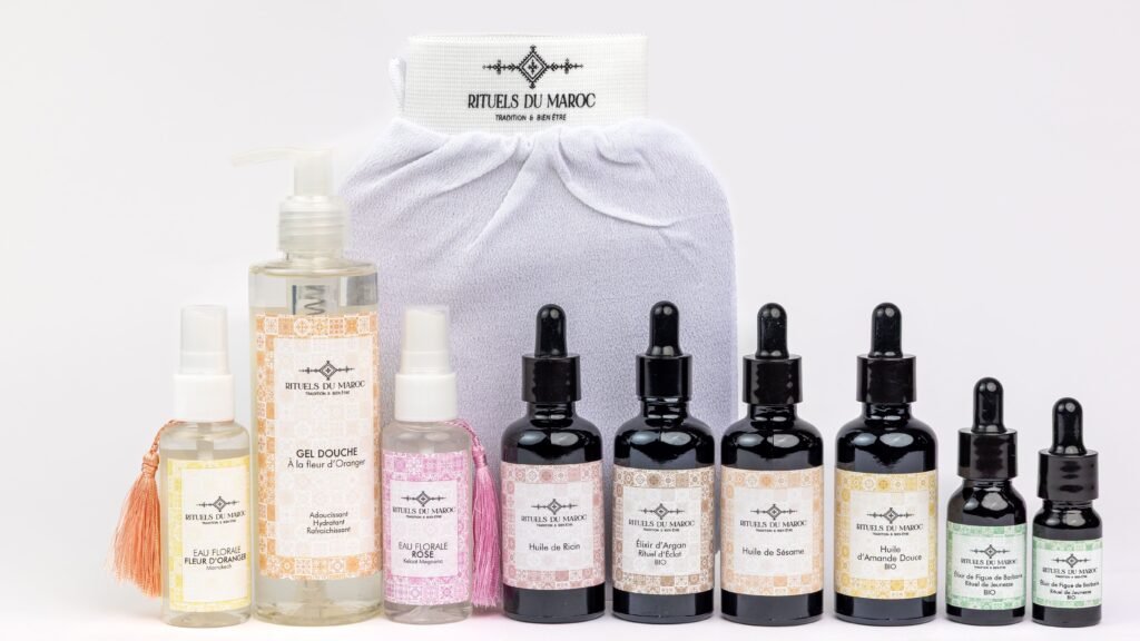Les rituels du Maroc : secrets de beauté ancestraux entre tradition, bien-être et naturalité 9 Gamme de produits cosmétiques naturels Rituels de Beauté du Maroc